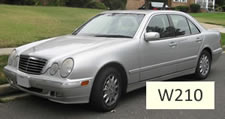 Roof Racks Mercedes E-Class W210 vehicle image